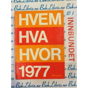 Hvem Hva Hvor 1977 (I)