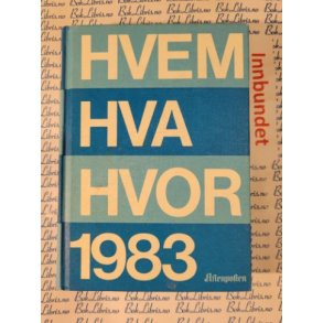 Hvem Hva Hvor 1983