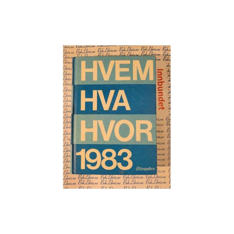 Hvem Hva Hvor 1983