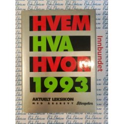 Hvem Hva Hvor 1993