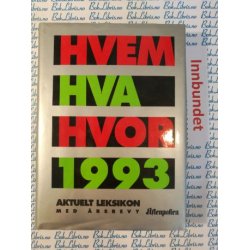 Hvem Hva Hvor 1993