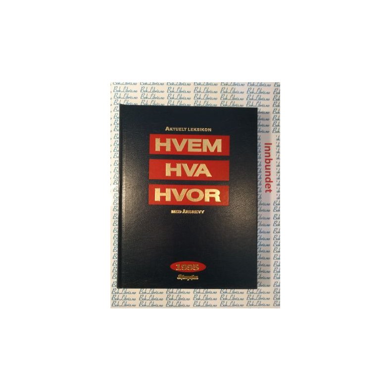 Hvem Hva Hvor 1996