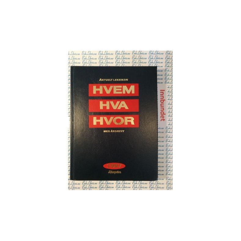 Hvem Hva Hvor 1997