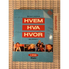 Hvem Hva Hvor 1998