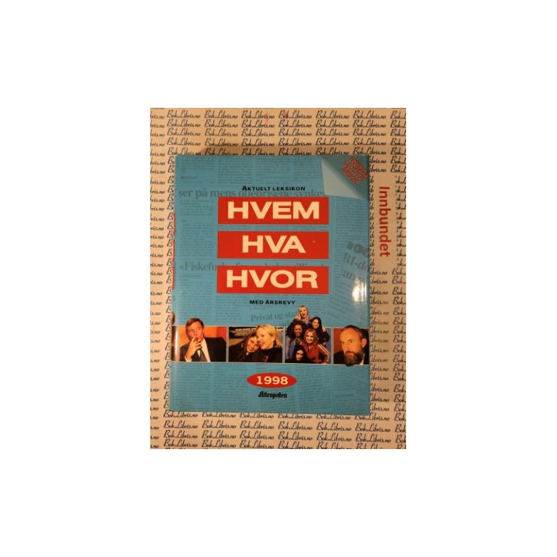 Hvem Hva Hvor 1998