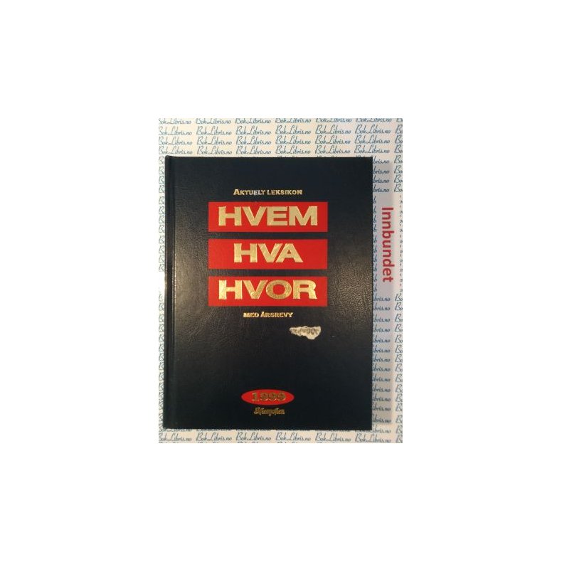 Hvem Hva Hvor 1999