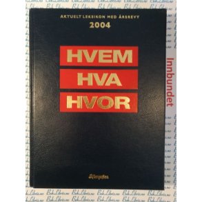 Hvem Hva Hvor 2004