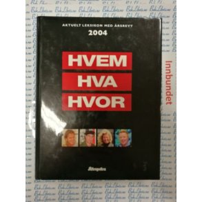 Hvem Hva Hvor 2004