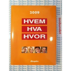 Hvem Hva Hvor 2009