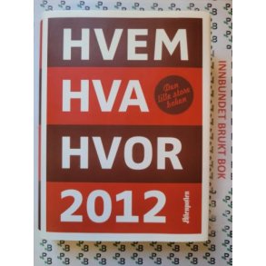 Hvem Hva Hvor 2012