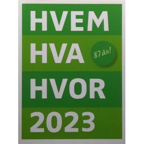 Hvem Hva Hvor 2023