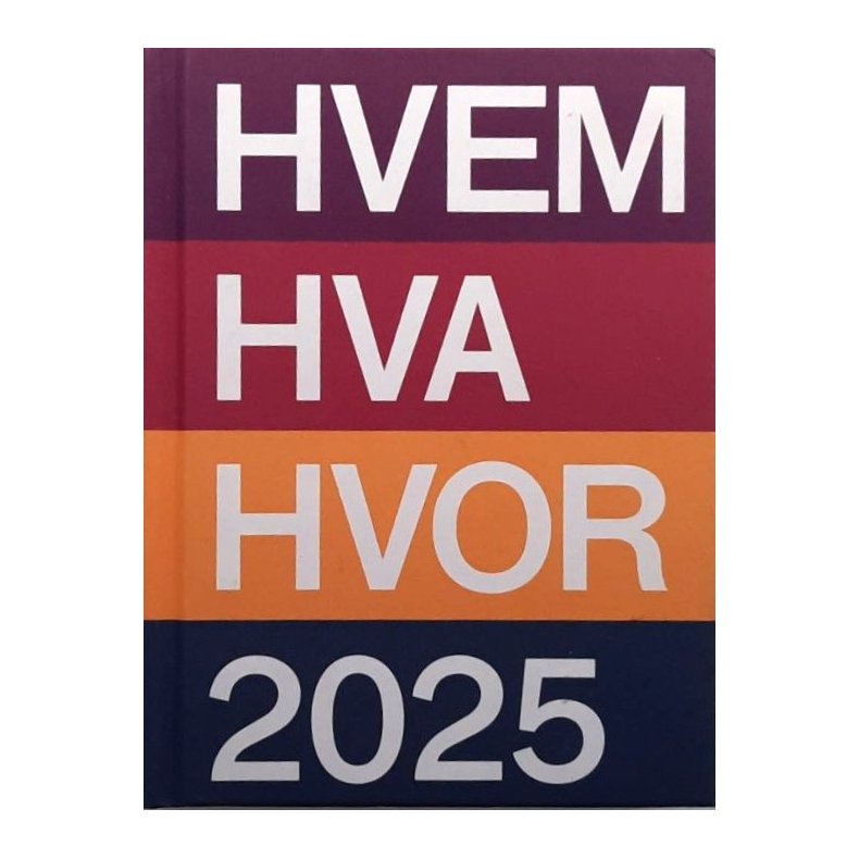 Hvem Hva Hvor 2025