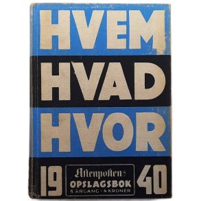 Hvem hva hvor 1940 