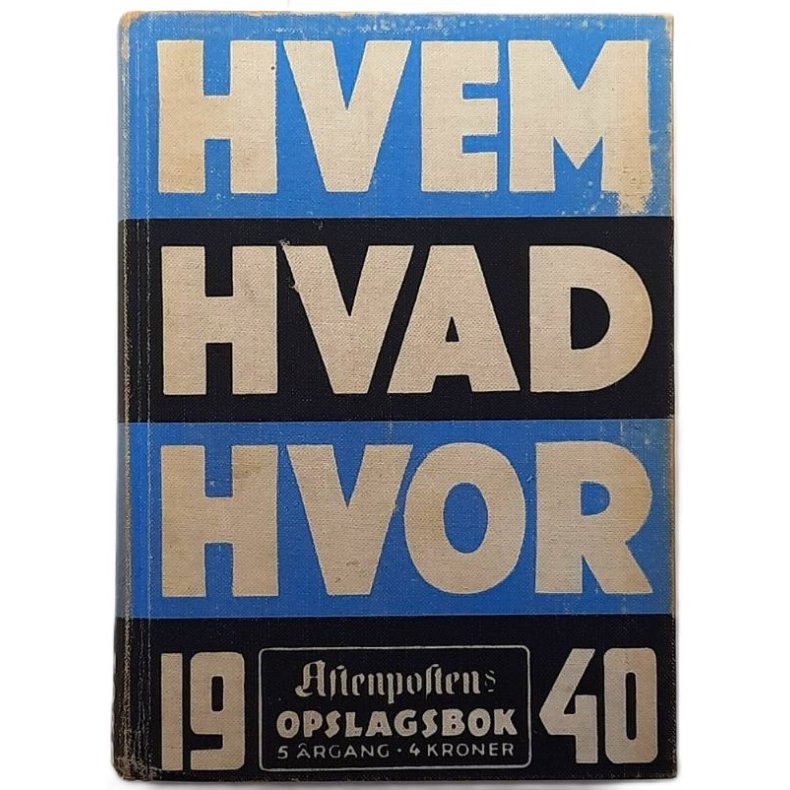 Hvem hva hvor 1940 