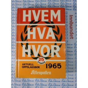 Hvem hva hvor 1965