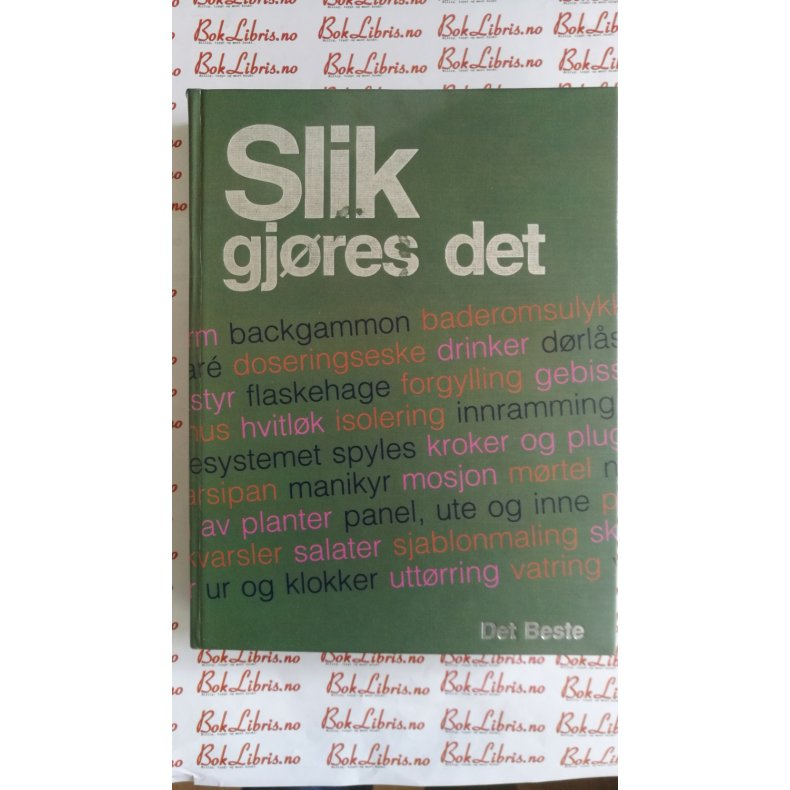 Slik gjres det