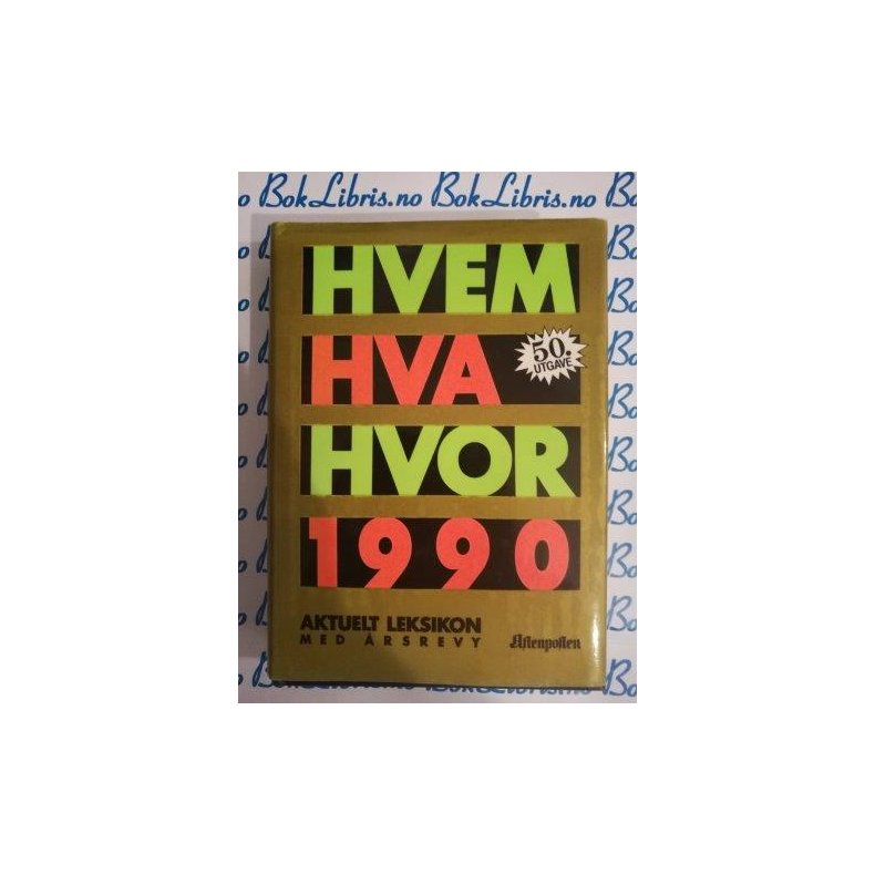 Hvem Hva Hvor 1990.