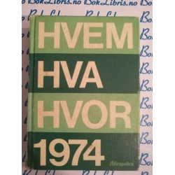 Hvem Hva Hvor 1974