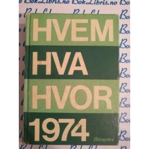 Hvem Hva Hvor 1974