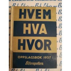 Hvem Hva Hvor 1957