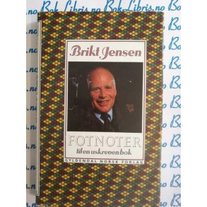 Brikt Jensen - Fotnoter til en uskrevet bok