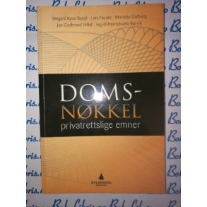 Domsnkkel privatrettslige emner