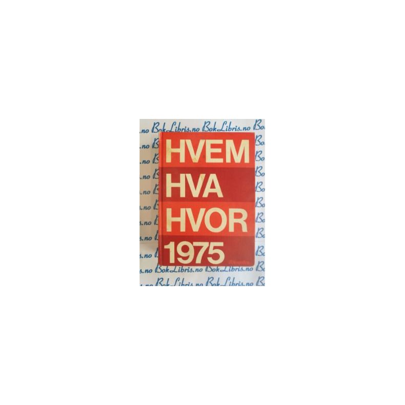 Hvem hva hvor 1975