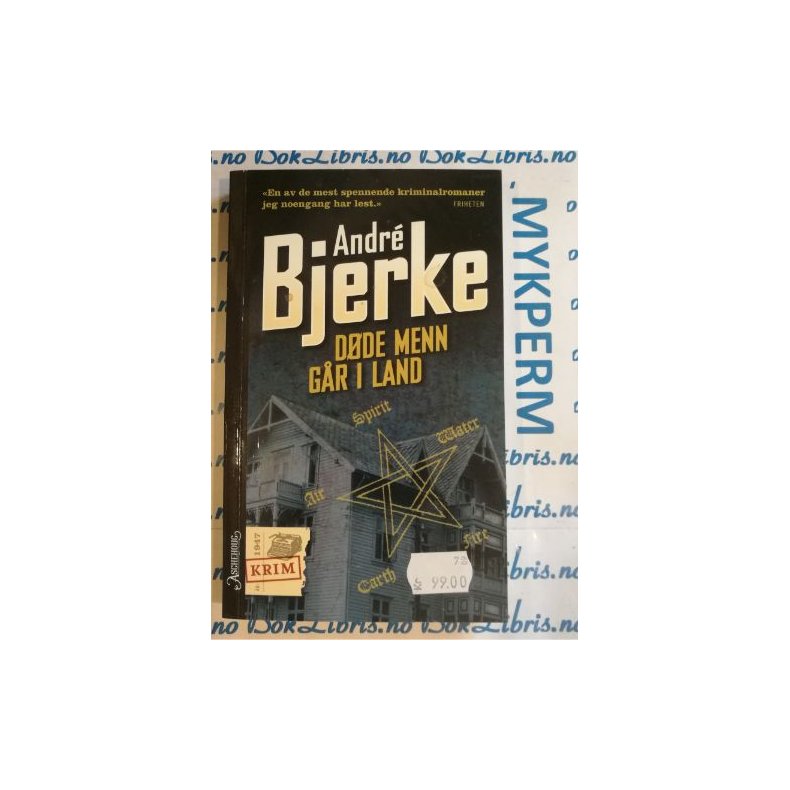 Andr� Bjerke - D�de menn g�r i land (Innbundet)
