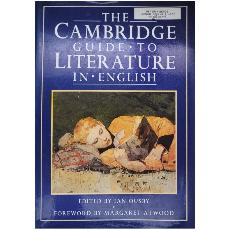 Ian Ousby - The Cambridge Guide to Literature in English