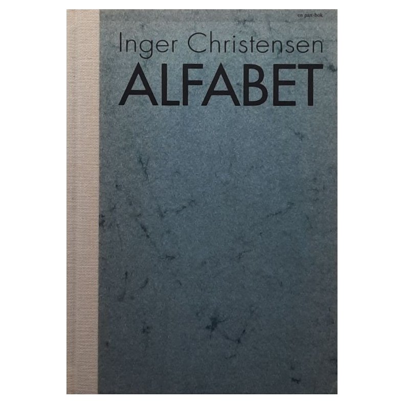 Inger Christensen - Alfabet (Innbundet)