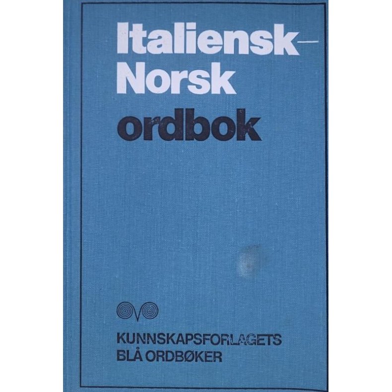 Italiensk - Norsk ordbok