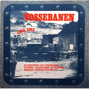 Ivar J. Gubberud - Vossebanen 1883-1983 (Heftet)