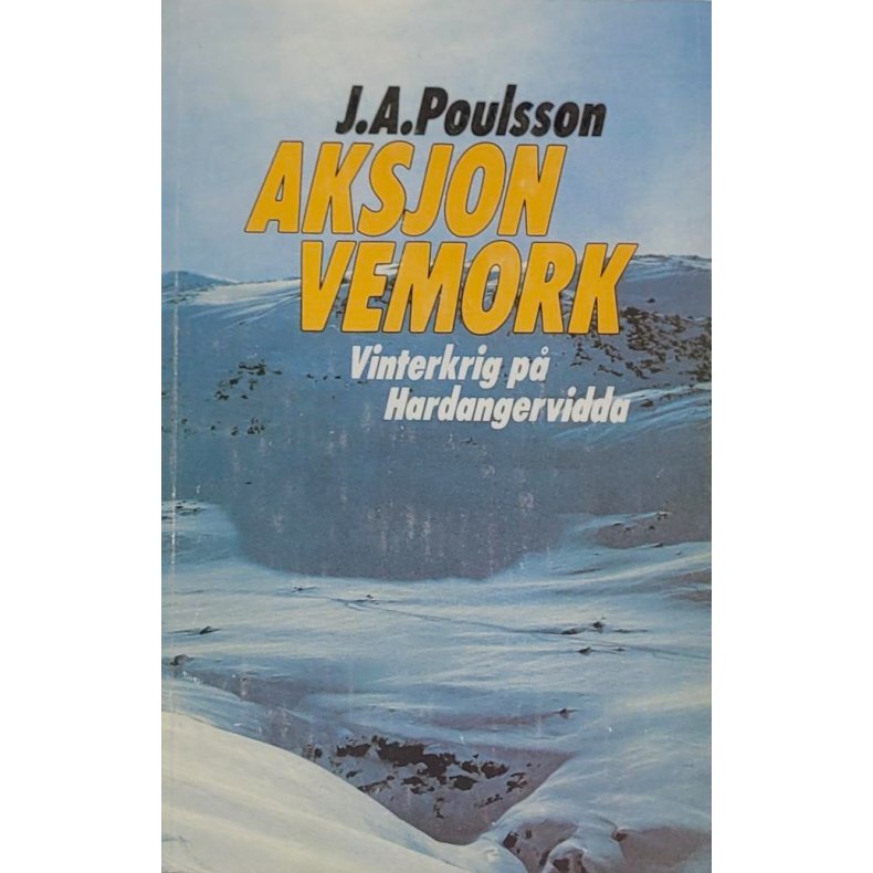 J. A. Poulsson - Aksjon Vemork