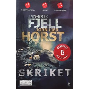 Skriket - Jan-Erik Fjell og J�rn Lier Horst - Bruktbok - Heftet