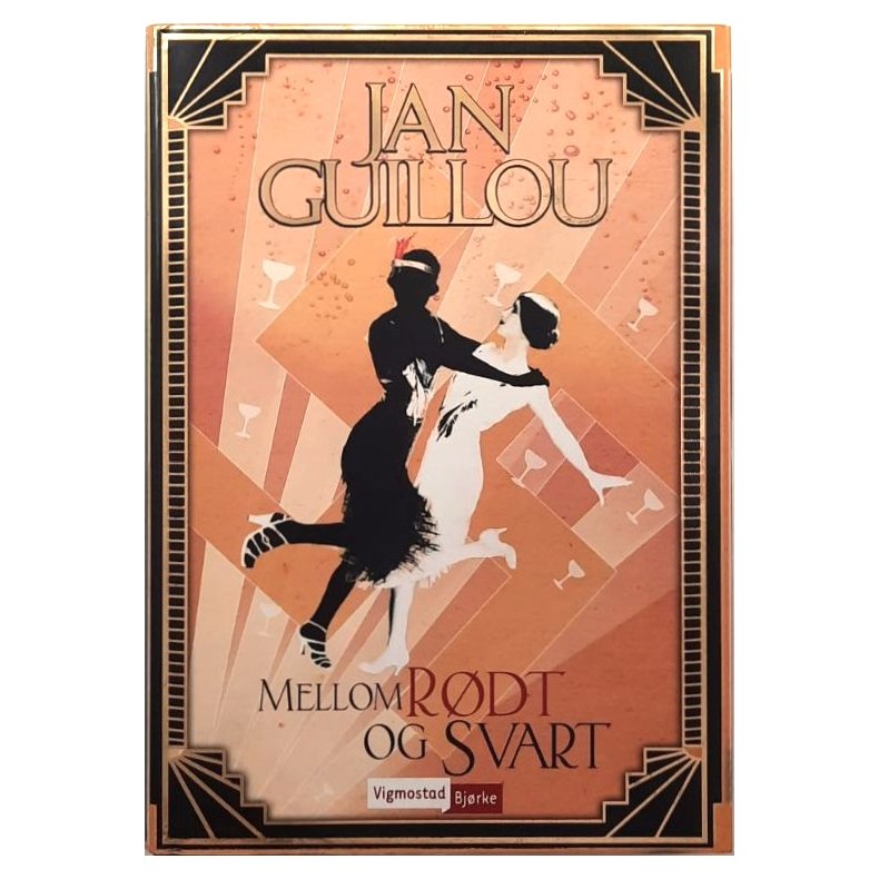 Jan Guillou - Mellom r�dt og svart (Innbundet)