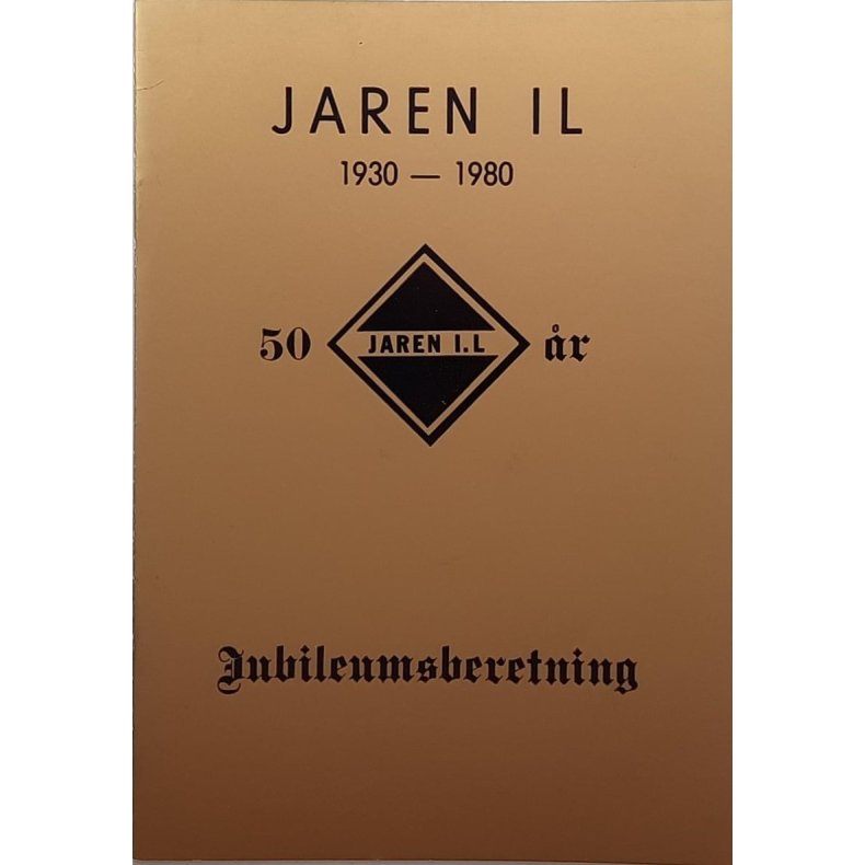 Jaren Il  50 r 1930-1980 Jubileumsberetning (Heftet)