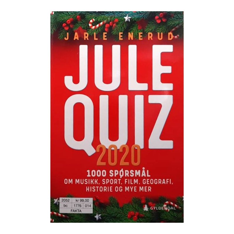 Jarle Enerud - Julequiz 2020 - Heftet