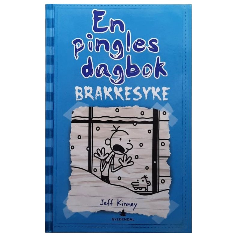 Jeff Kinney - En pingles dagbok Brakkesyke (innbundet)