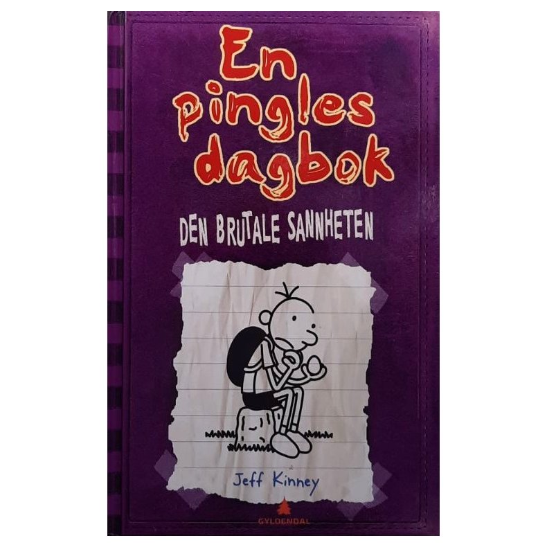 Jeff Kinney - En pingles dagbok Den brutale sannheten (innbundet)