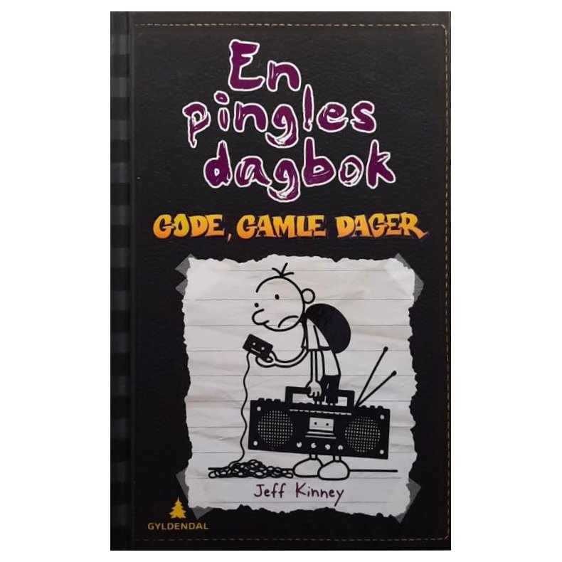 Jeff Kinney - En pingles dagbok Gode, gamle dager (innbundet)