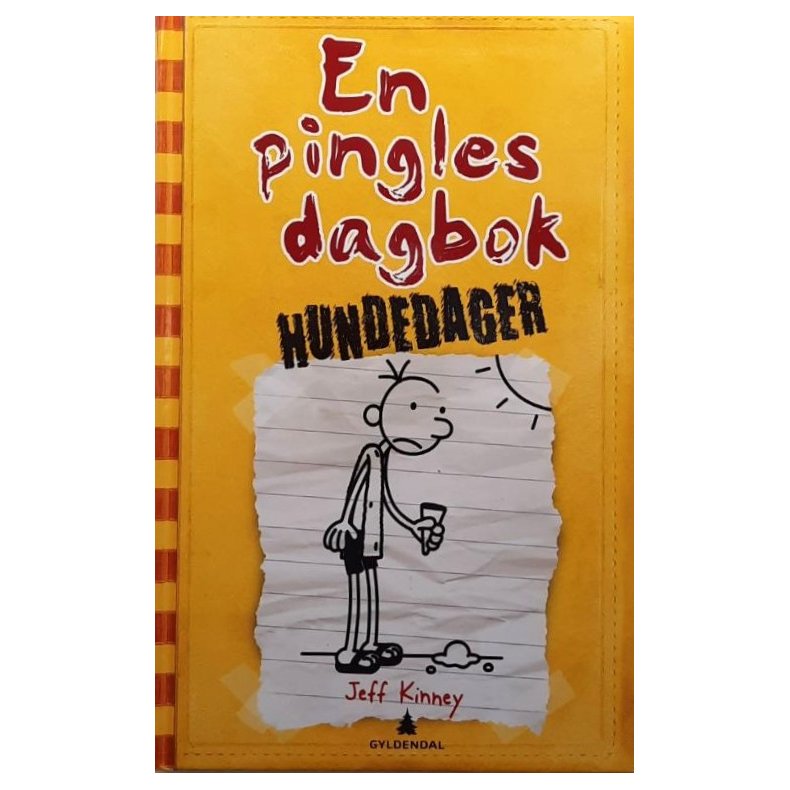 Jeff Kinney - En pingles dagbok Hundedager (innbundet)