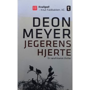 Jegerens hjerte - Deon Meyer - Bruktbok - Heftet