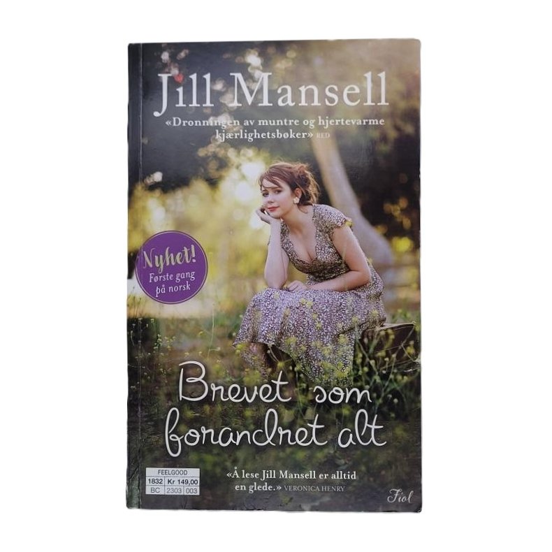 Jill Mansell - Brevet som forandret alt (heftet)  brukt bok