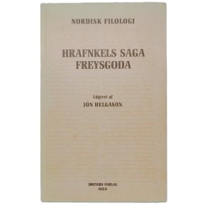 Jn Helgason - Nordisk filologi - Hrafnkels saga Freysgoda (Heftet)