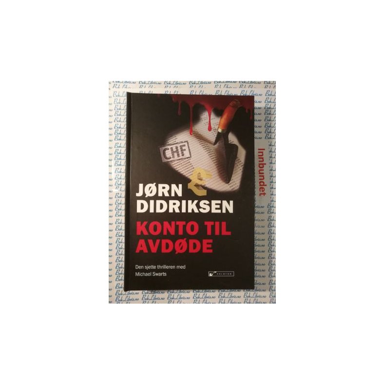 Jrn Didriksen - Konto til avdde (Signert)