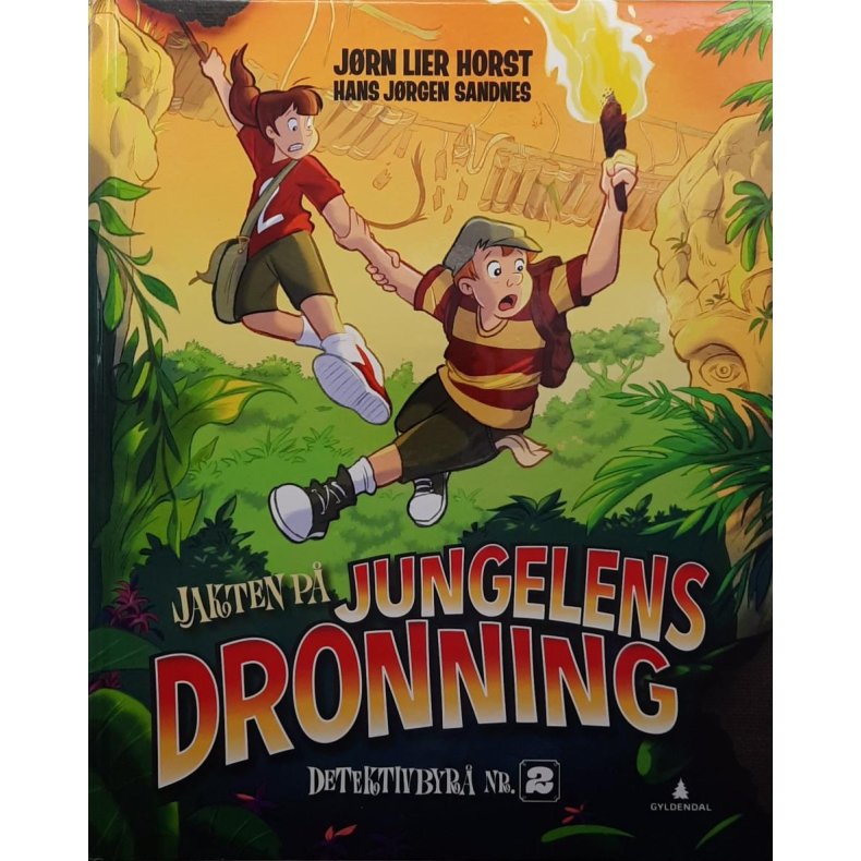 J�rn Lier Holst - Jakten p� jungelens dronning - Detektivbyr� nr. 2 (Innb.)