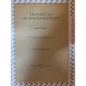 Johan Schreiner - Trndelag og rikssamlingen