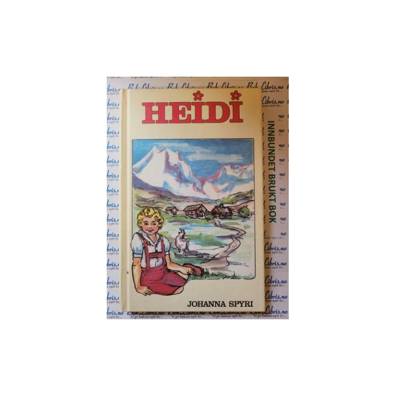 Heidi - Johanna Spyri - Bruktbok - Innbundet 