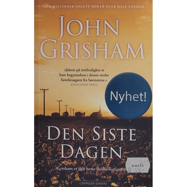 John Grisham - Den siste dagen - Heftet