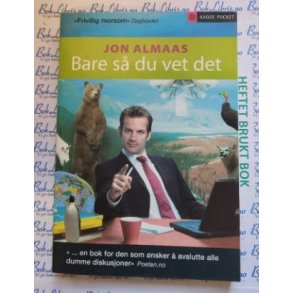 Jon Almaas - Bare s du vet det